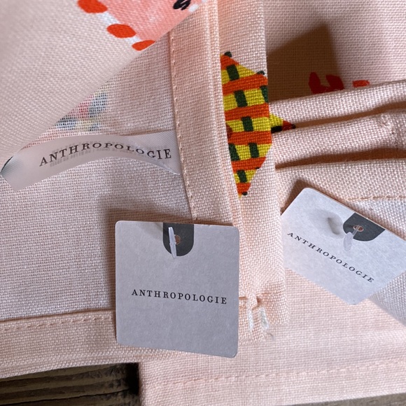 Anthropologie Letters to Santa Dish Towel Bundle - Set of Two Dish Towels - Picture 8 of 16